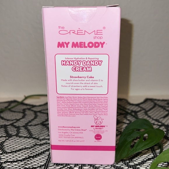 SANRIO x The Crème Shop My Melody Handy Dandy Cream - Strawberry Cake LIMITED - Picture 2 of 4